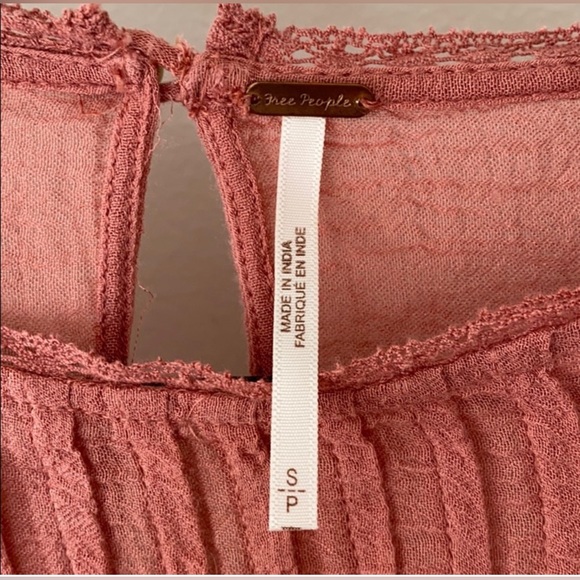 Free People Jasmine Ruffle Blouse NWT - Picture 7 of 11